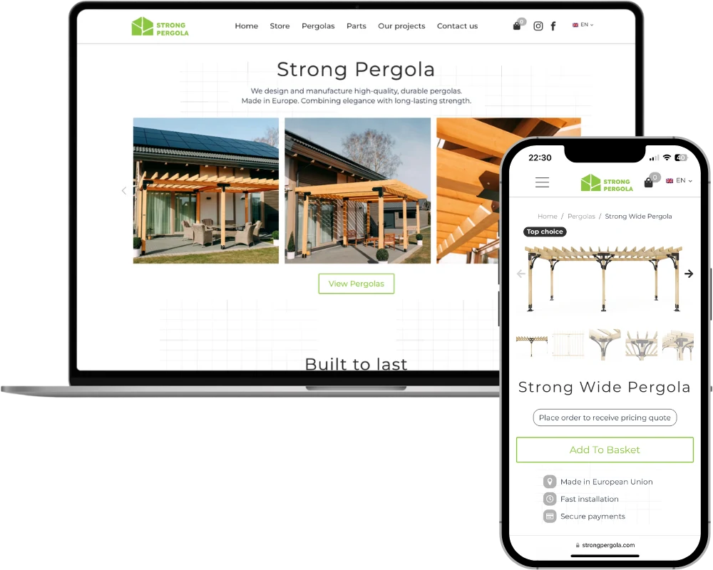 Strong Pergola portfolio loop